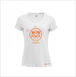T-shirt Mom Power BIANCA